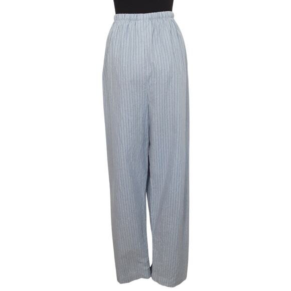 Disney Parks WDW Vintage Mickey Embroidered Pajama Set Wide Leg Pants Cami Top L - Picture 9 of 13